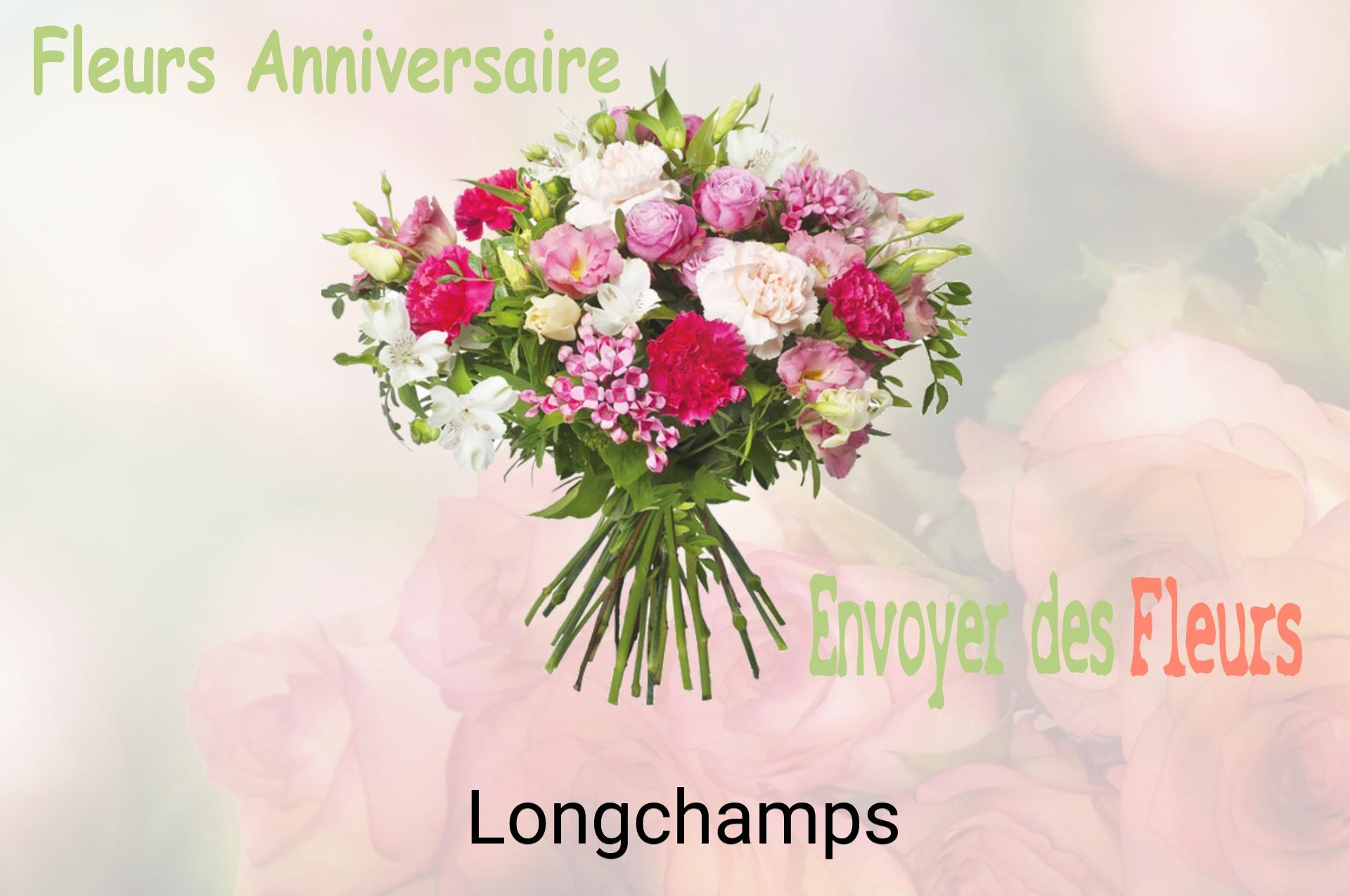 Bouquet de fleurs d’anniversaire livré à Longchamps