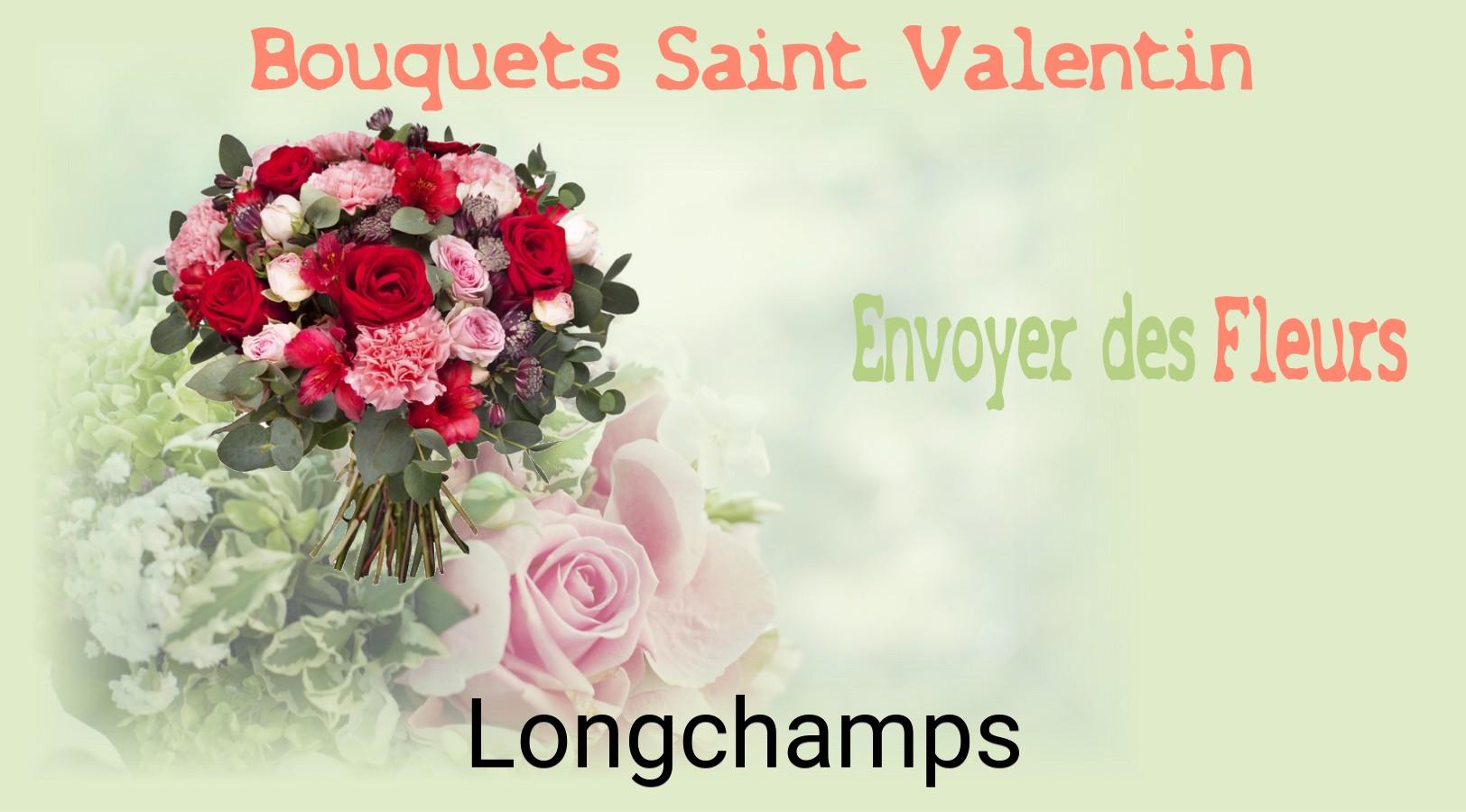 Roses de Saint-Valentin livrées à Longchamps